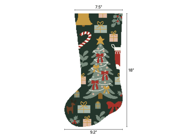 Christmas Tree Christmas Stocking - Image 2